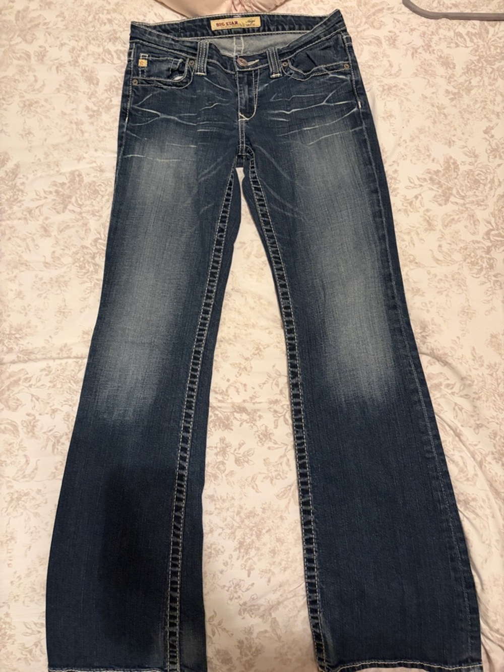 Big Star Women's Dark Blue Flare Jeans